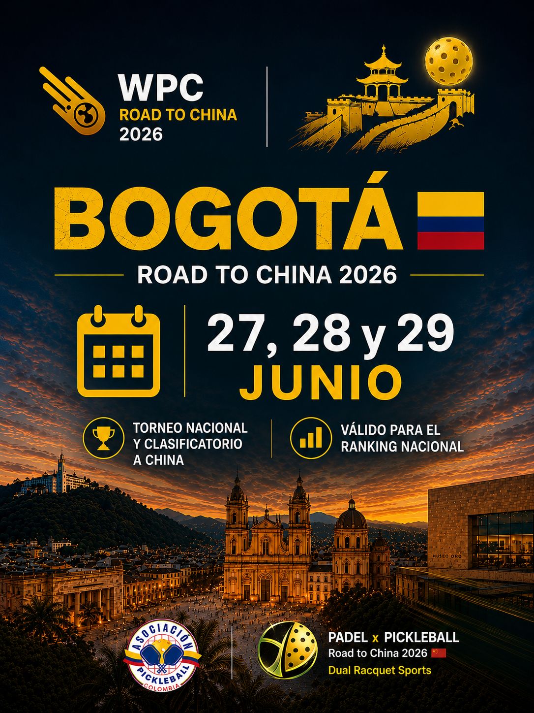 WPC Road to China 2026 tournament poster